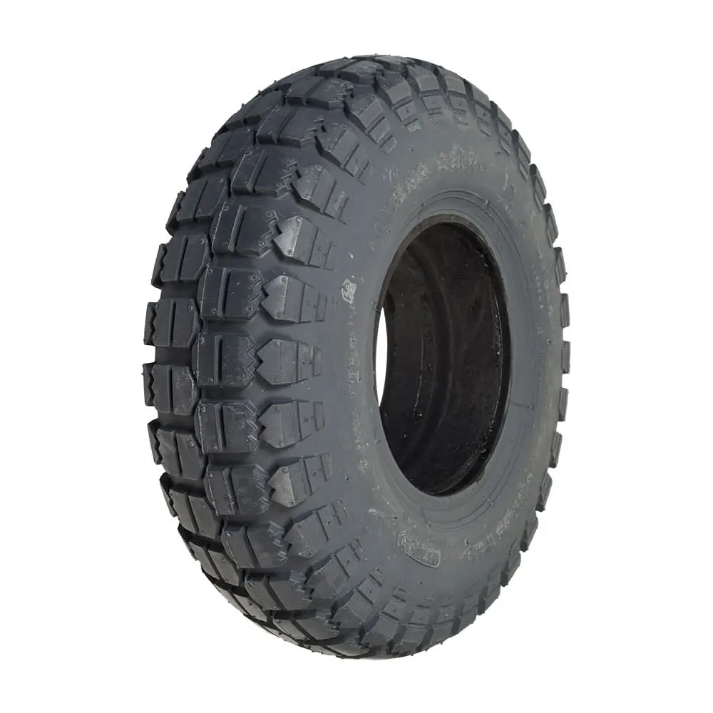 14"X4" Flat-Free Tire With C166 Knobby Tread For The Jazzy 1450 & Quantum Q1450 (Tir8110023) 1