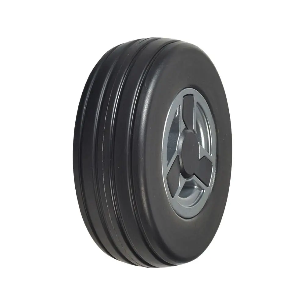 6" Black Caster Wheel Assembly For The Go-Go Go Chair (2016 & Newer) (Whl156205-A) 1