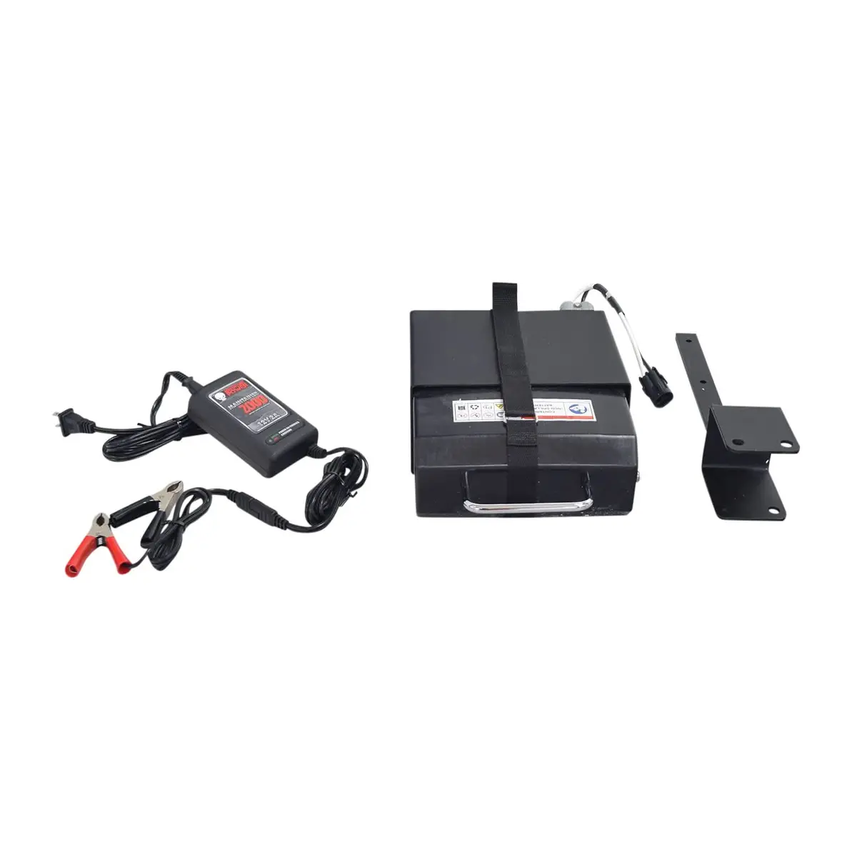 18 Ah Battery Pack With Bracket & Charger For Outlander Vehicle Lifts (Bat141386) 1