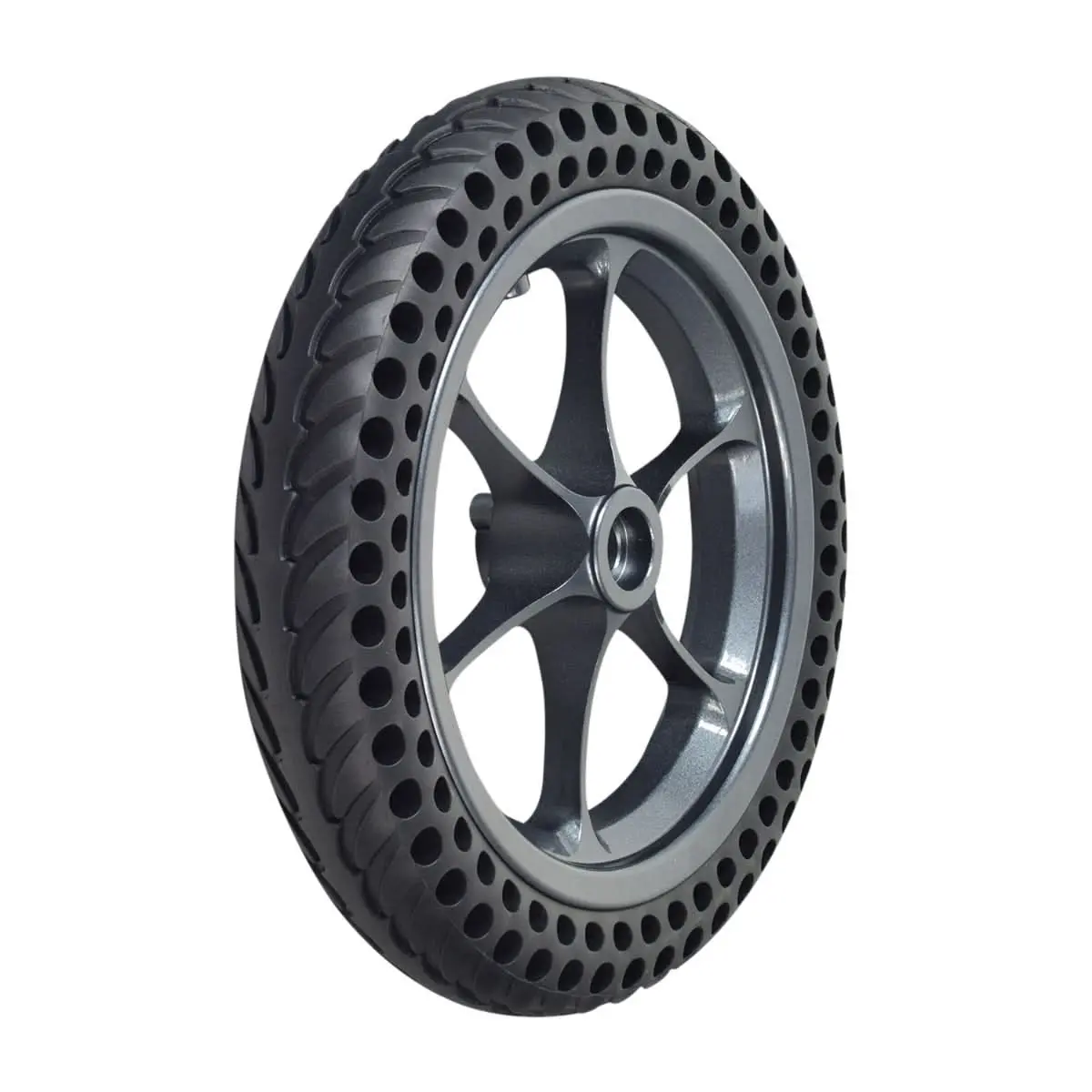 Right Drive Wheel Assembly With Dark Gray Rim For The Jazzy Passport Power Chair (Whl1703470) 1