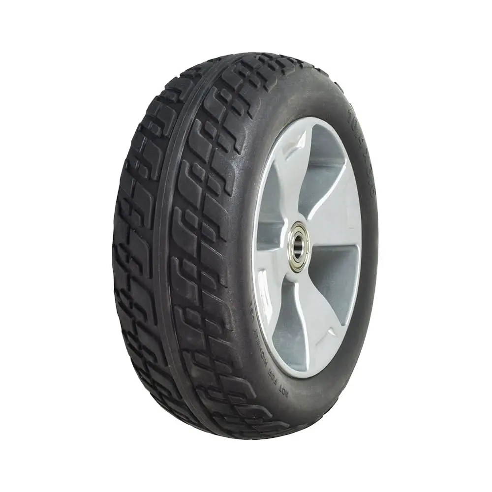 10.4X3.6 Front Wheel Assembly With Black Flat-Free Tire For The 3-Wheel Pride Victory 10 (Sc610) (Whlasmb1781) 1