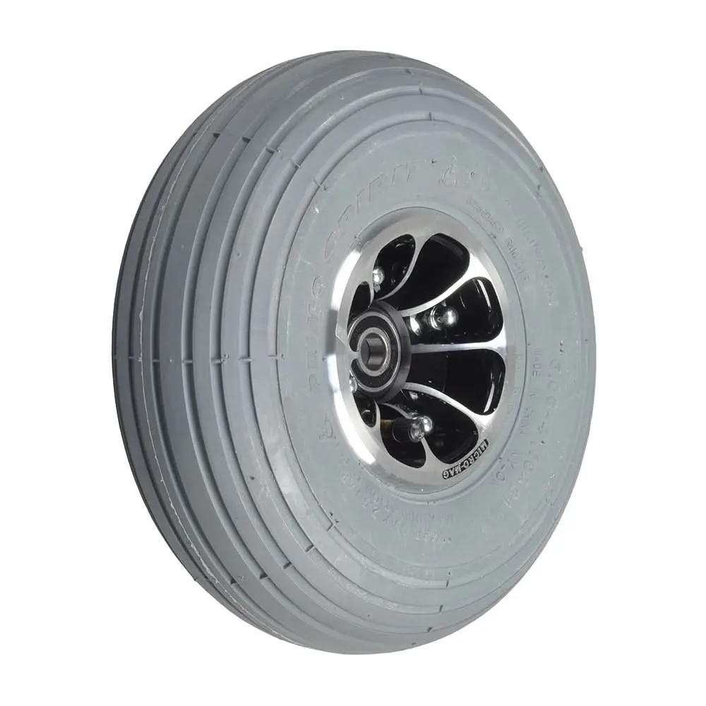 3.00-4 (10"X3", 260X85) Pneumatic Front Wheel Assembly For 4-Wheel Pride Scooters (Whlasmb1497) 1