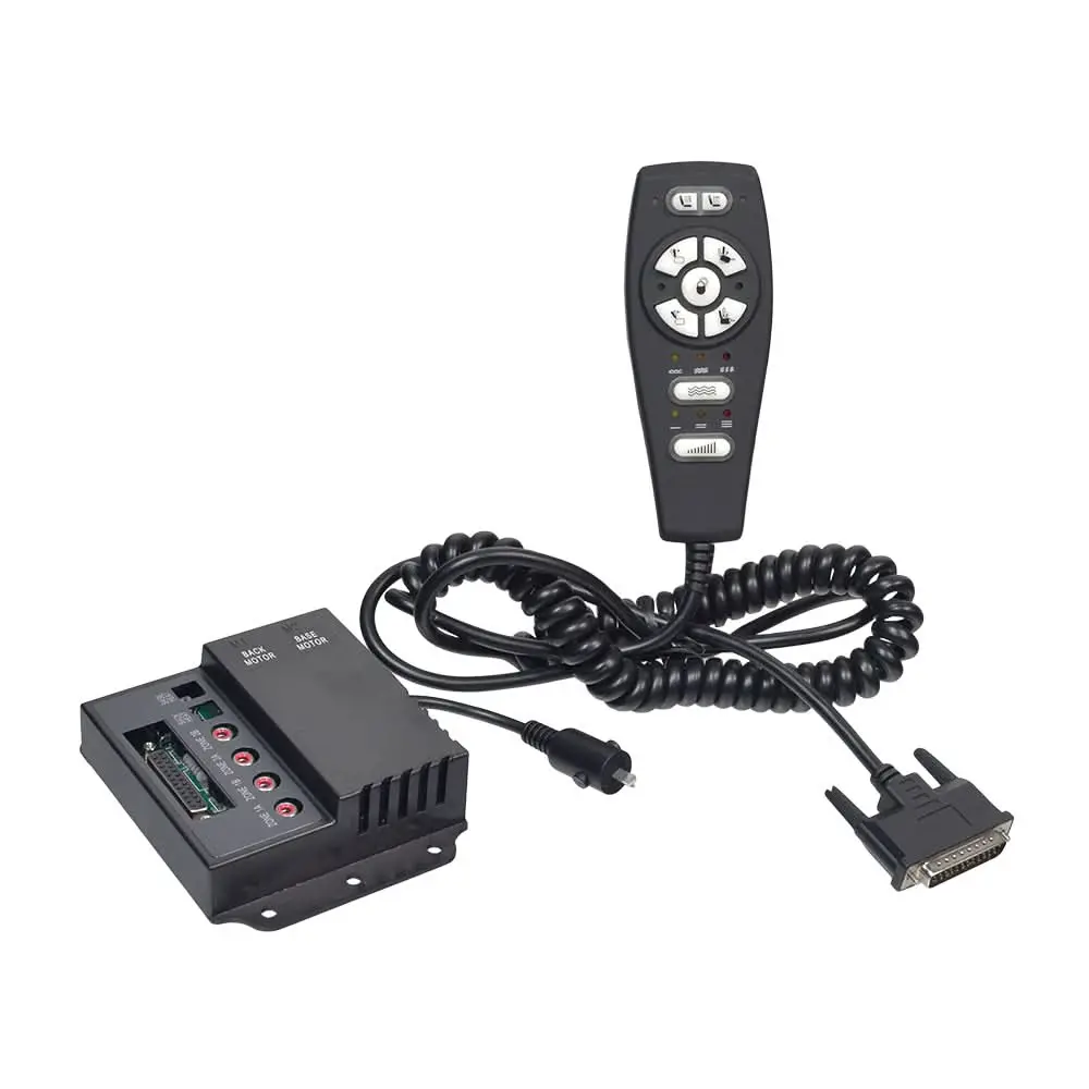 Hand Control Assembly & Control Box With Heat & Massage For Pride & Mega Motion Lift Chairs (Eleasmb7331) 1