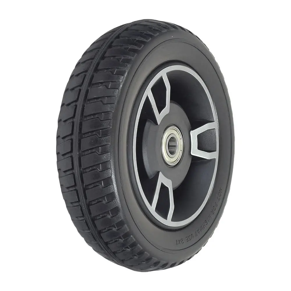7"X2" Solid Front Wheel Assembly For Jazzy Zero Turn & Pride Zero Turn 8 Scooters (Blemished) 1