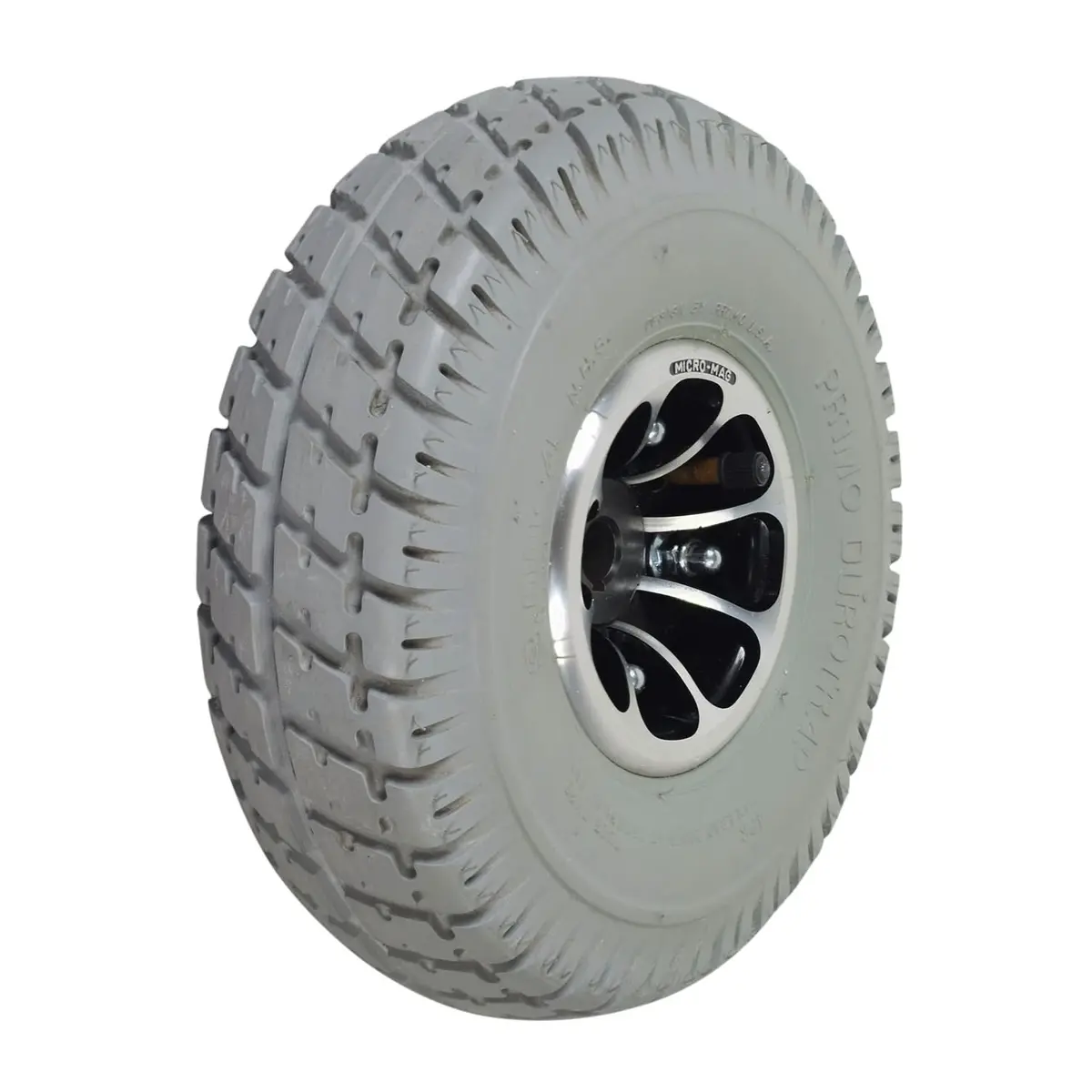 3.00-4 (10"X3", 260X85) Pneumatic Drive Wheel Assembly For Jazzy And Jet Power Chairs (Whlasmb1417) 1