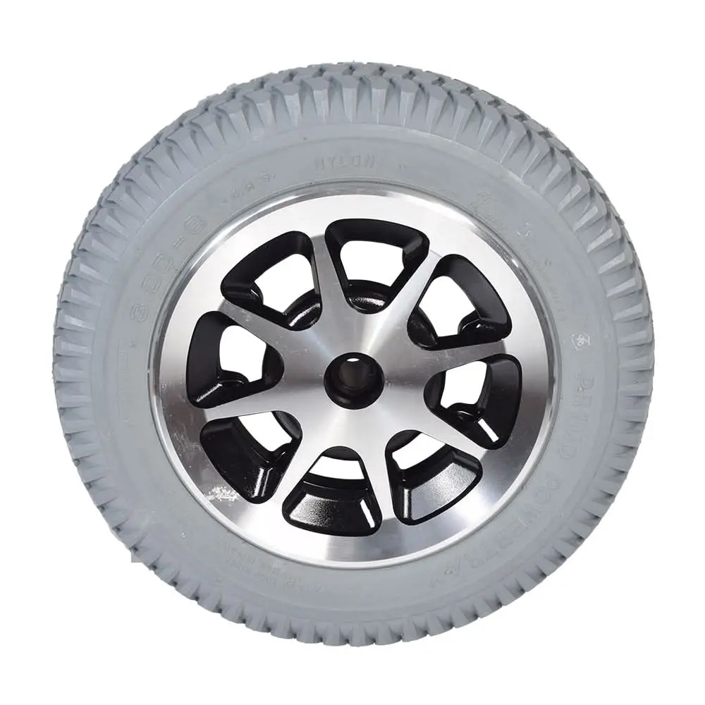 14"X3" (3.00-8) Flat-Free Drive Wheel Assembly For The Jazzy 1104, Jet 1 Hd, & Jet 2 Hd (Blemished) 1