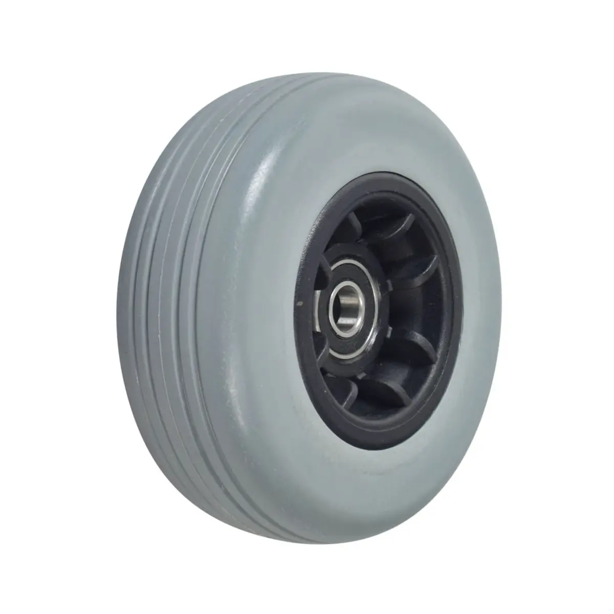 5"X1.75" Flat-Free Caster Wheel Assembly For Jazzy Select Traveller, Z-Chair, And Go-Go Go-Chair Power Chairs (Whlasmb1765) 1