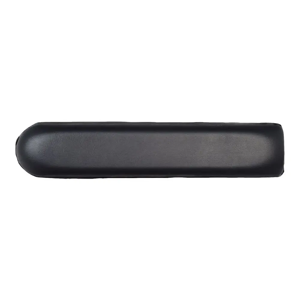 Black Vinyl Co-Molded Full Length Armrest Pad For Jazzy Power Chairs & Pride Mobility Scooters (Set Of 2) 2