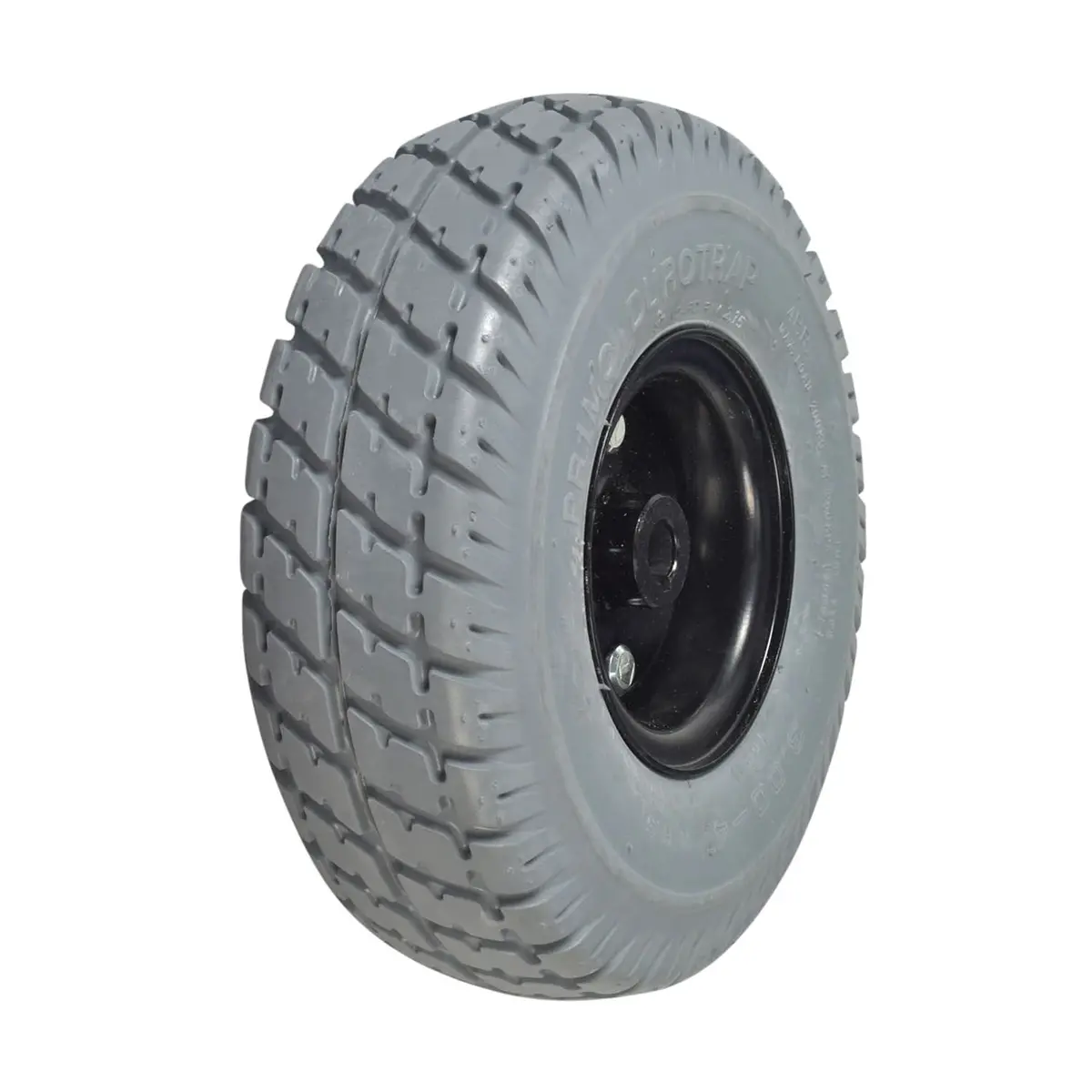 3.00-4 (10"X3", 260X85) Flat-Free Drive Wheel Assembly For Jazzy Select - Manufactured Between Feb. 2006 & Feb. 2010 (Whlasmb1728) 1