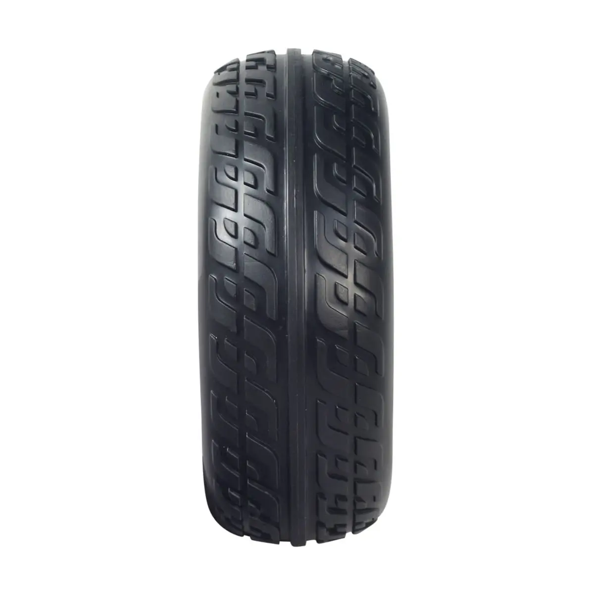 Front Wheel Assembly With Black Molded Tire For Pride Victory 9 4-Wheel Scooter (Sc709) (Whlasmb1819) 2
