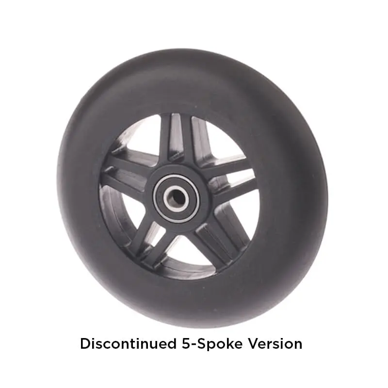 Black Front Anti-Tip Wheel Assembly For The Jazzy Select (Whlasmb2077) 2