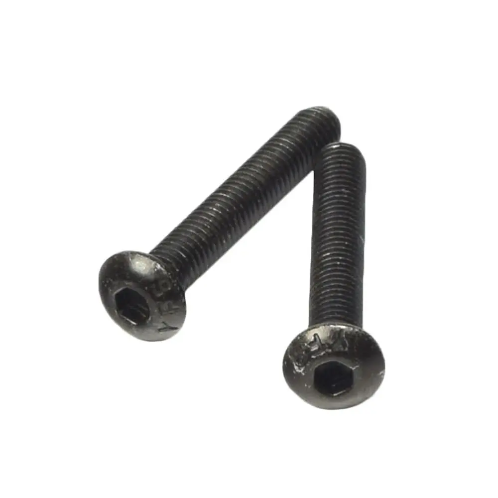 10-32 X 1.25" Black Zinc Screw For Pride Mobility Waterfall Armrest Pads (Set Of 2) 1
