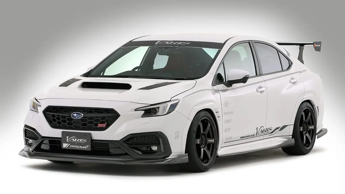 Varis Arising-1 Carbon+ Fiber Gt-Wing For Street 1480Mm For Vbh Subaru Wrx S4 2