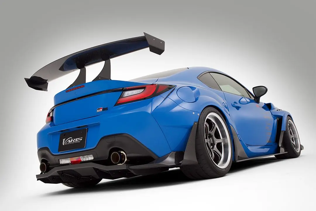 Varis Carbon Fiber Rear Diffuser W/ Shroud Set For Zn8 Toyota Gr86 1