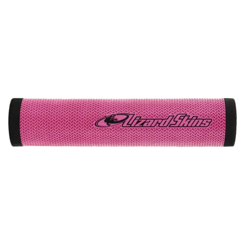 Pink Durasoft Polymer Handlebar Grips For Bikes & Scooters 1