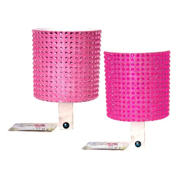 Pink Rhinestone Cruiser Candy Cup Holder For Bikes & Scooters 1