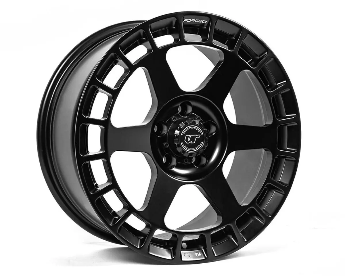 Vr Forged D14 Wheel Matte Black 17X8  30Mm 5X108 1