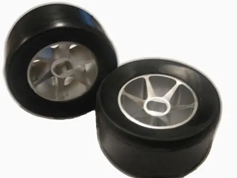 Powerkart Go Kart Front Wheels (Set Of 2) 1