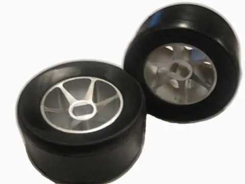 Powerkart Go Kart Rear Wheels (Set Of 2) 1