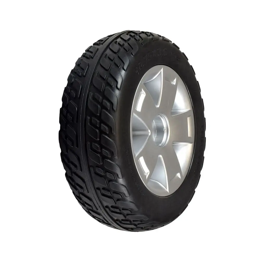 Rear Wheel Assembly With Black Flat-Free Tire For Pride Victory 10, Victory Es 10, & Victory Sport (Whlasmb1784) 1