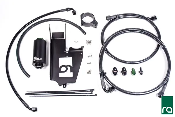 Fuel Hanger Plumbing Kit, Evo 7-8-9, Microglass Filter 1