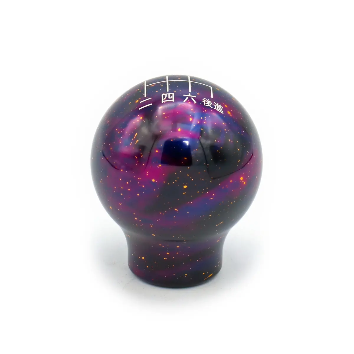 Purple Cosmic Space - 6 Speed Japanese Engraving - 6 Speed Sti Fitment 3