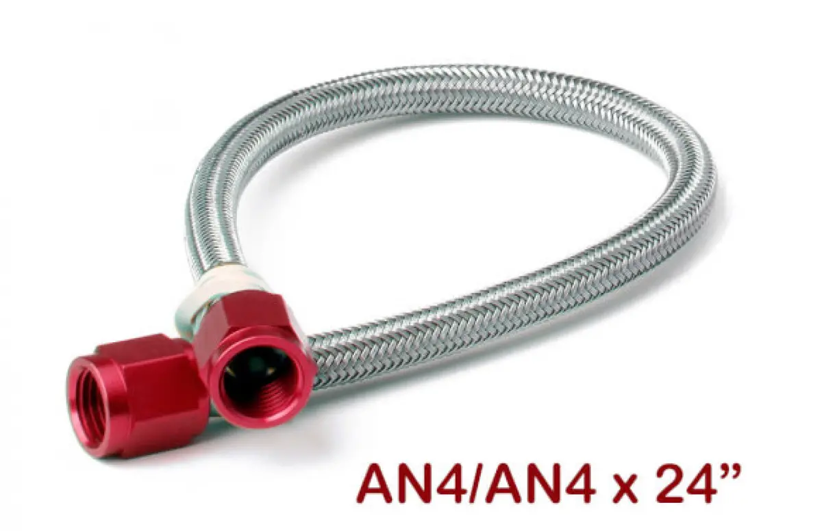 Nos Stainless Steel Braided Hose 2
