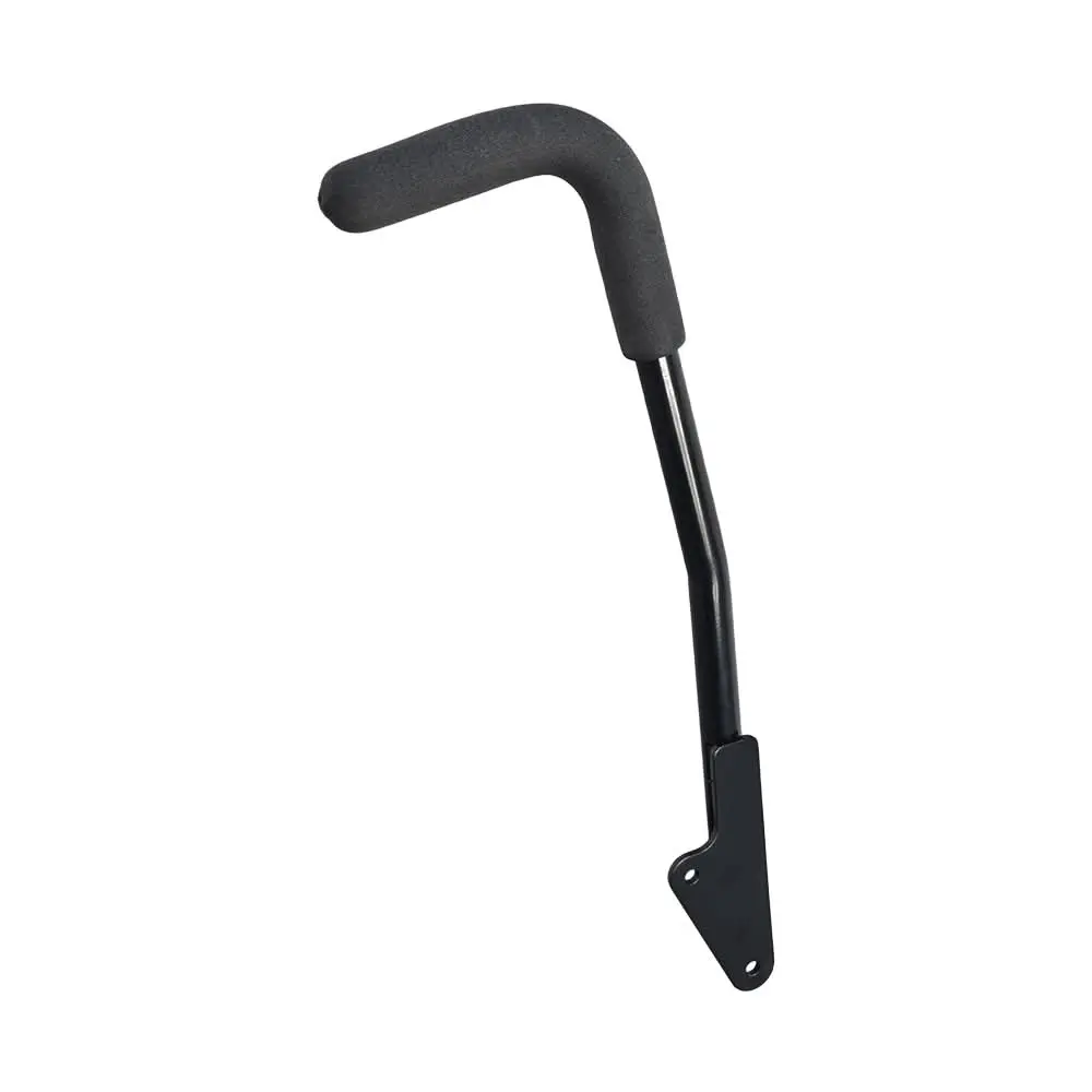 18" Black Right Side Back Cane Assembly With 10 Degree Bend For Invacare Pronto M50, M51, M79, & M91 Power Chairs (1133826) 1