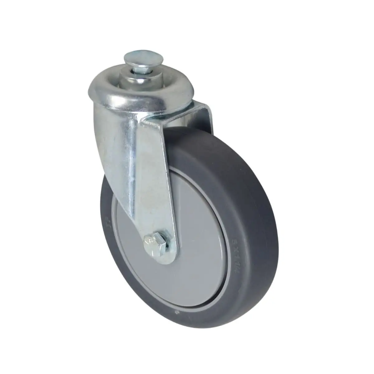 5" Swivel Caster Assembly For Invacare Manual Hydraulic Stand Up Lifts (1123449) 1