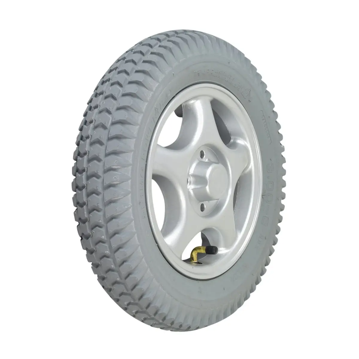14"X3" (3.00-8) Pneumatic Drive Wheel Assembly For Invacare Power Chairs Manufactured After 10/18/01 (1104438) 1