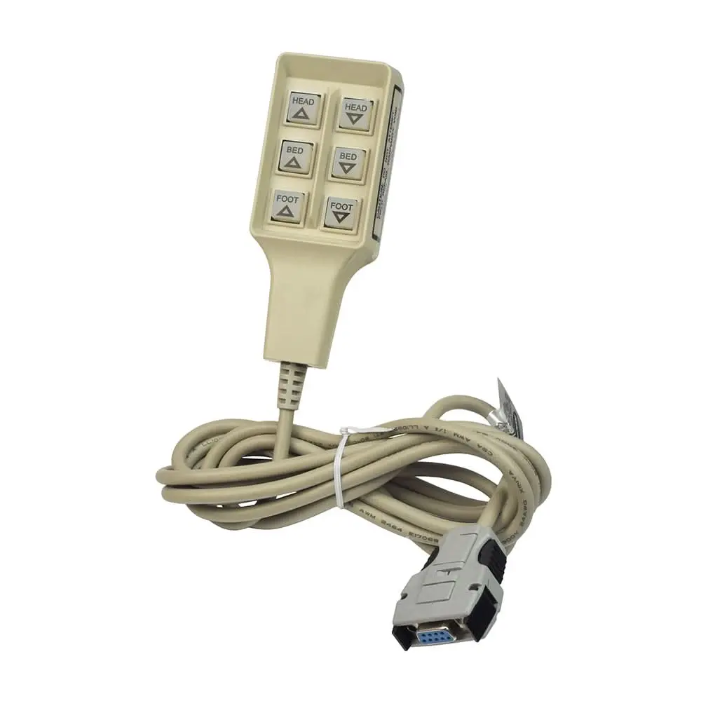 6-Button Hand Control Pendant For The Invacare Non-Ivc Full Electric Homecare Bed (7001M297) 1