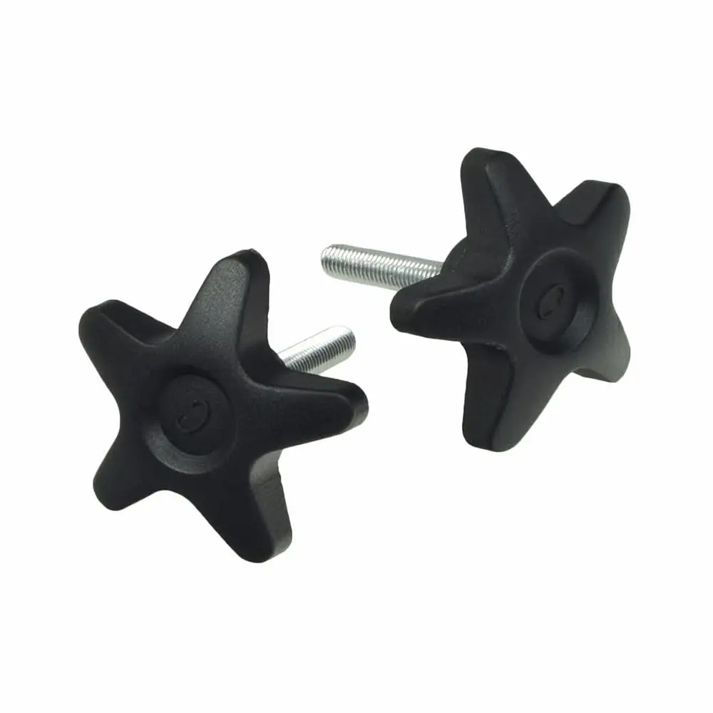 Height Adjustment Knobs For Invacare 4-Wheel Rollators (Set Of 2) (1169007) 1