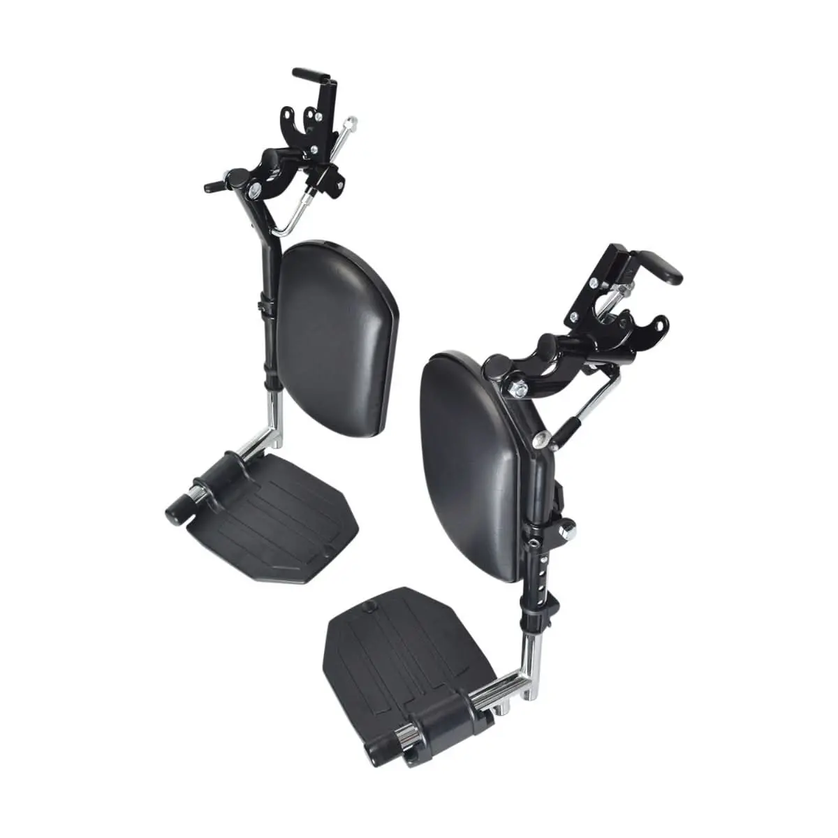 Hemi Elevating Leg Rest Set With Footplates & Calf Pads For Invacare Tracer Iv & Tracer Ex2 Wheelchairs (T94hap) 1