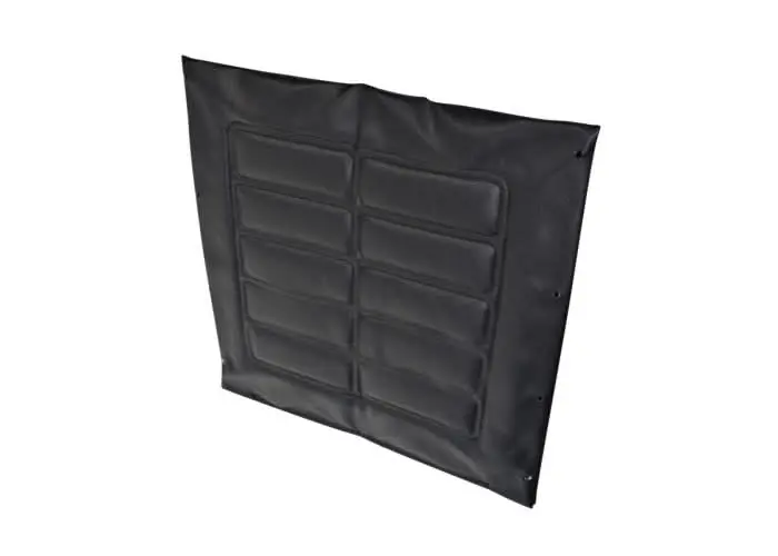 20"X16" Black Vinyl Seat Back Upholstery For Invacare Tracer Series Wheelchairs (8881127477) 1