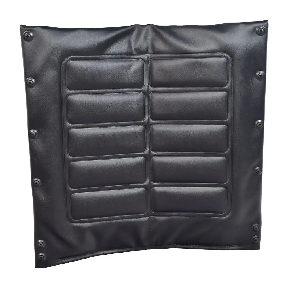Black Vinyl Seat Cushion For The Invacare Tracer Series Manual Wheelchair 1