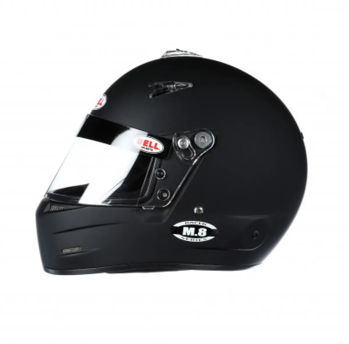 Bell M8 Racing Helmet-Matte Black Size Medium 2
