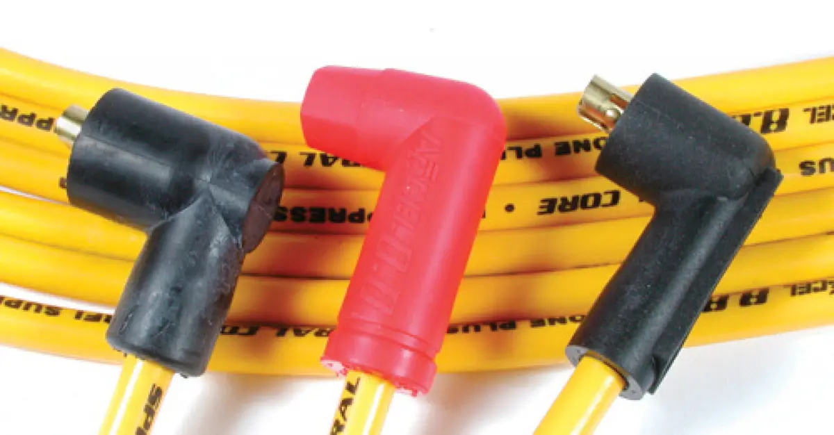 Accel Spark Plug Wires - 8.8Mm Spiral Custom Fit 1