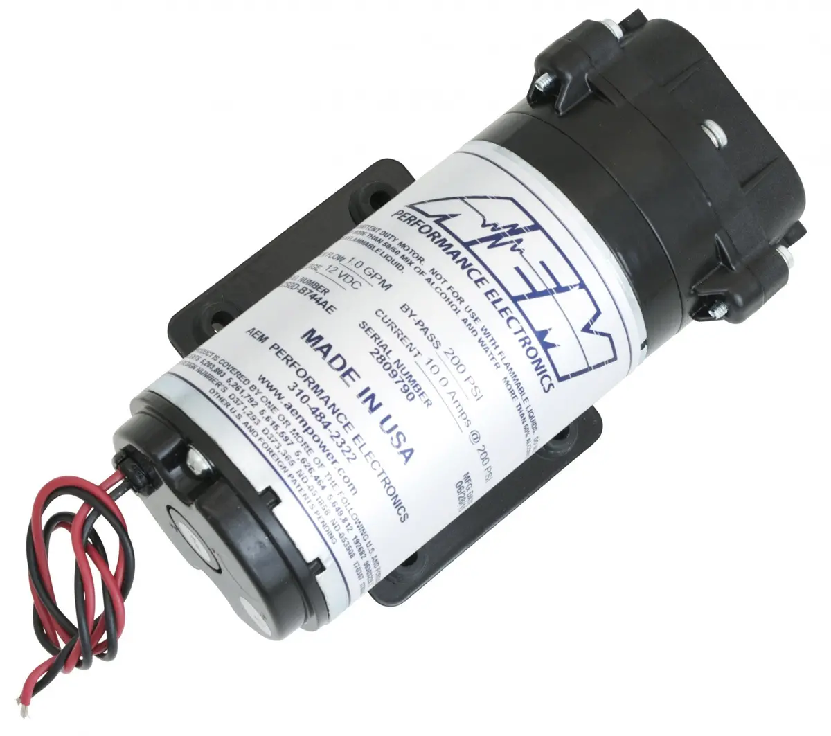 Aem Water/Methanol Injection 200Psi Recirculation Pump 1