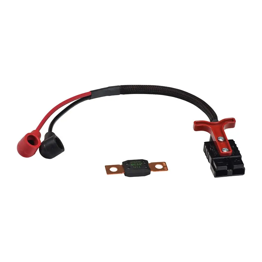Quick Disconnect Battery Cable With Fuseable Link For The Pride Hurricane (Pmv5001) And Legend Xl (Sc3450) (Eleasmb3400) 1