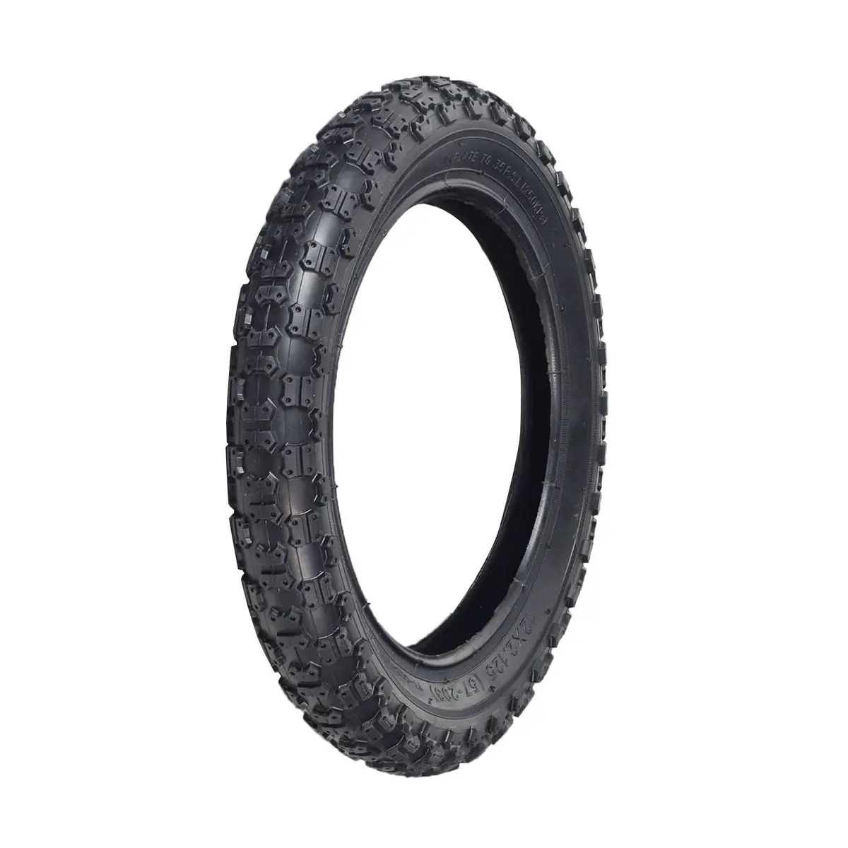 12-1/2"X2-1/4" (57-203/62-203) Tire And Tube Set With Knobby Tread For Kick Scooters 2