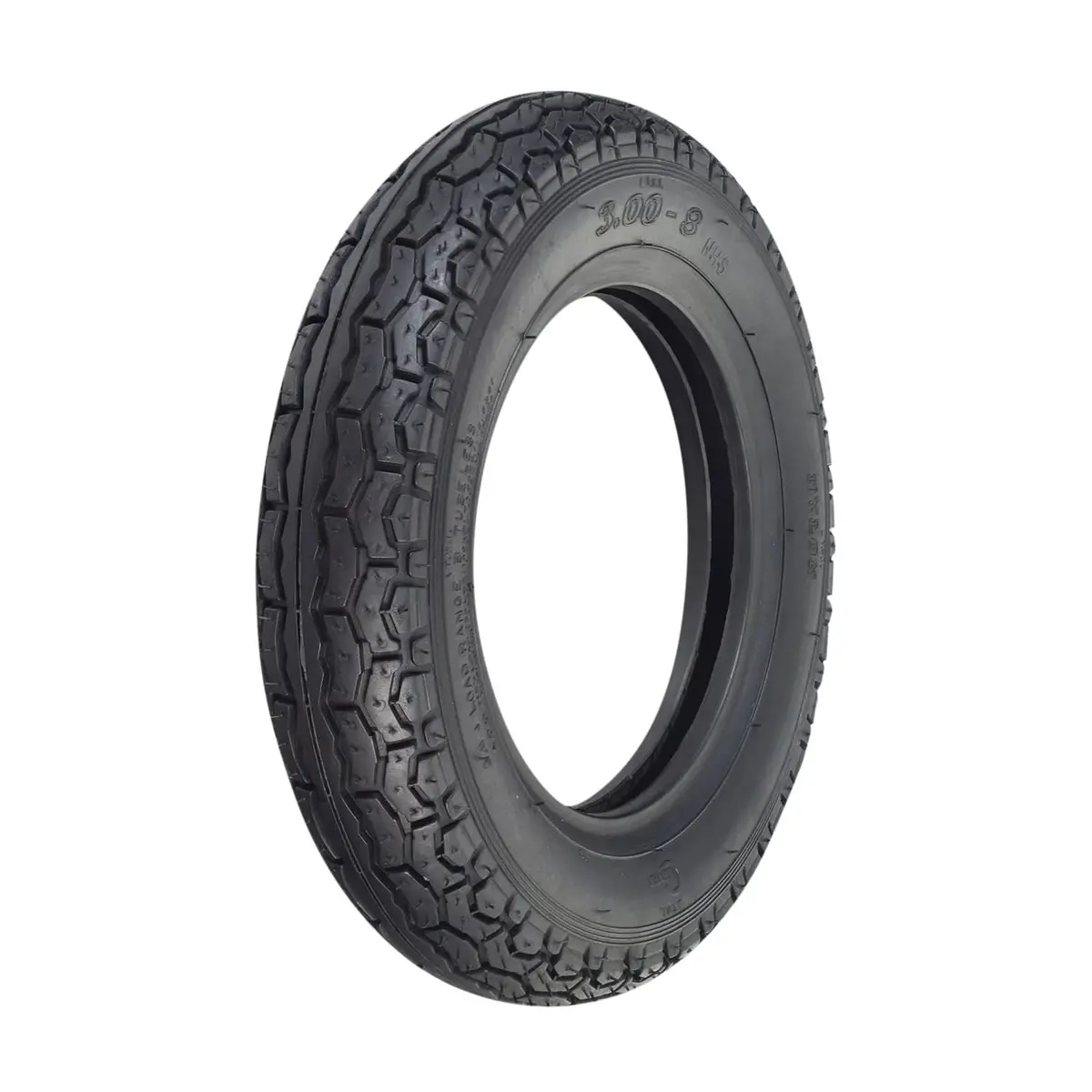 3.00-8 Tire With Qd005 Street Tread 1