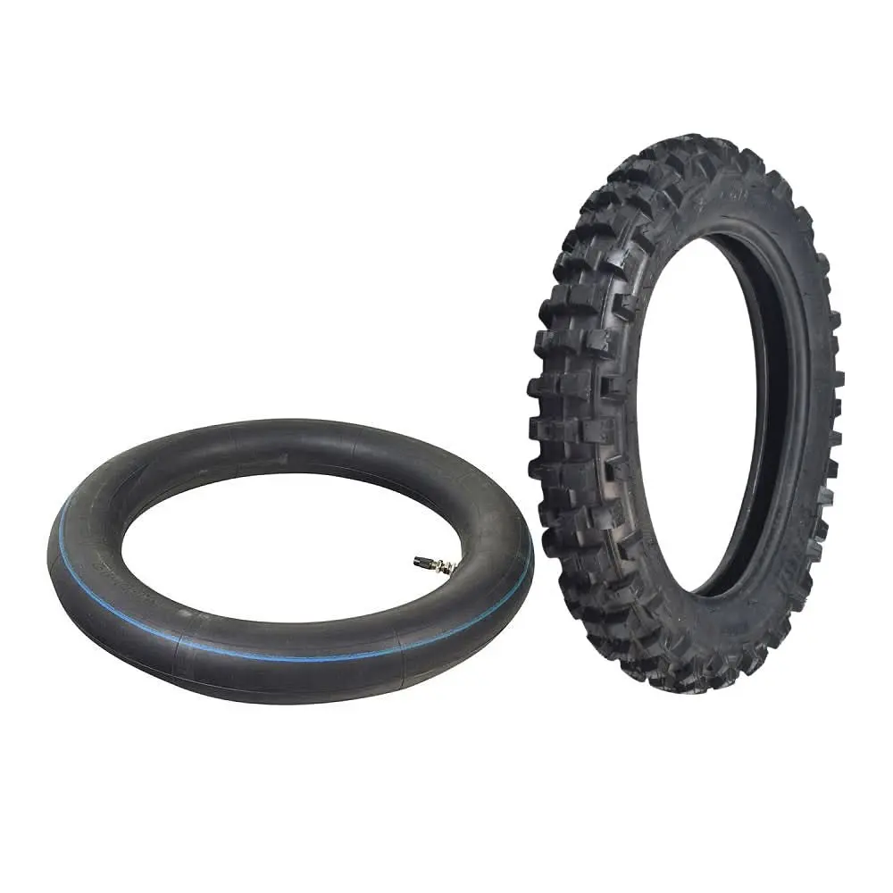 3.00-12 (80/100-12) Tire With Jk620 Knobby Tread For Baja, Coolster, & Honda Dirt Bikes 2