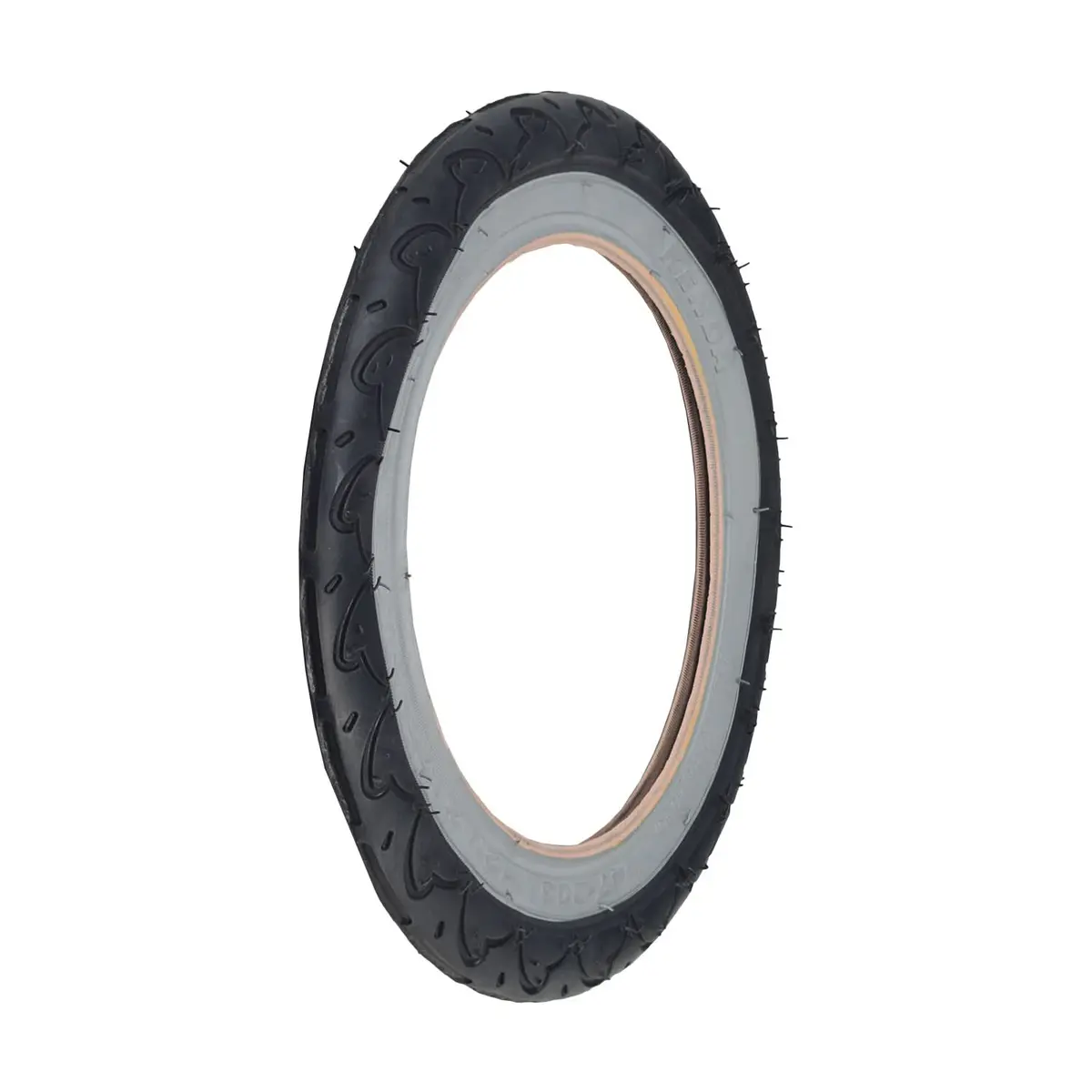 12-1/2"X2-1/4" Gray Wall Scooter Tire 1