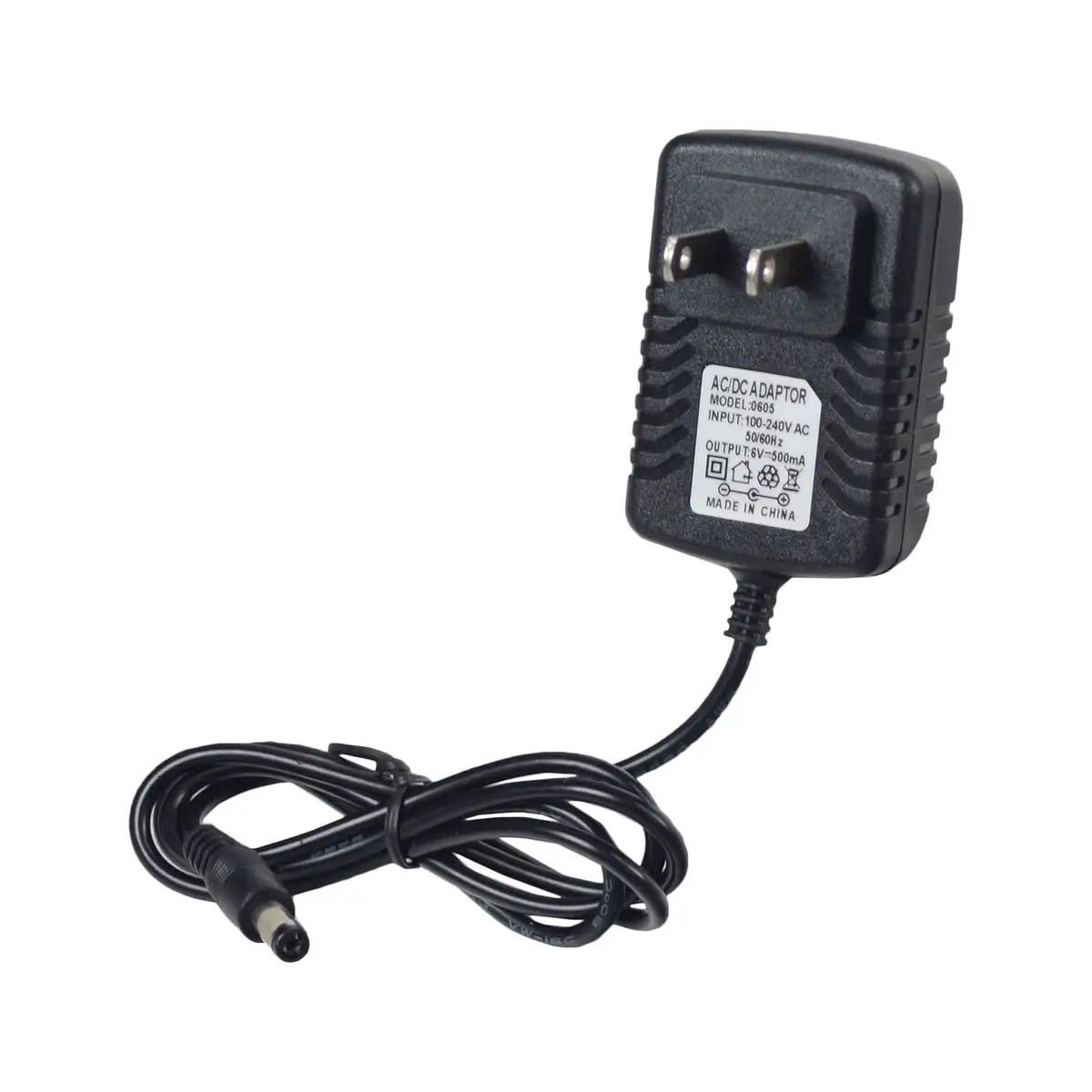6 Volt 0.5 Amp Coaxial Battery Charger For The Huffy Flat Kart & Disney Minnie Girls' Electric Ride-On 1