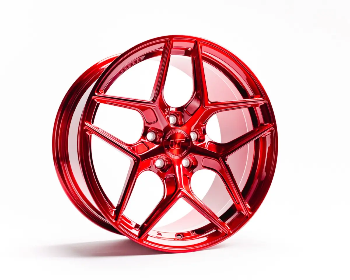 Vr Forged D04 Wheel Brushed Red 18X9.5  40Mm 5X114.3 1