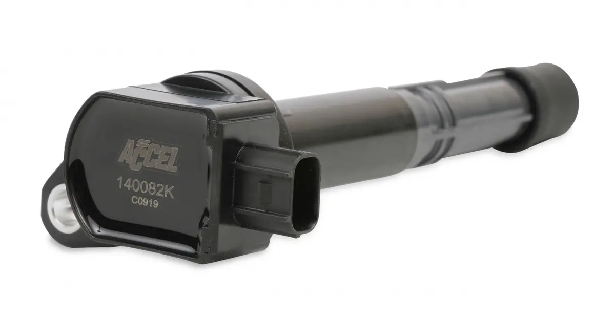 Accel Ignition Coil - 2008-2015 Honda And Acura 2.4L, 4-Cylinder, Black, Individual 1