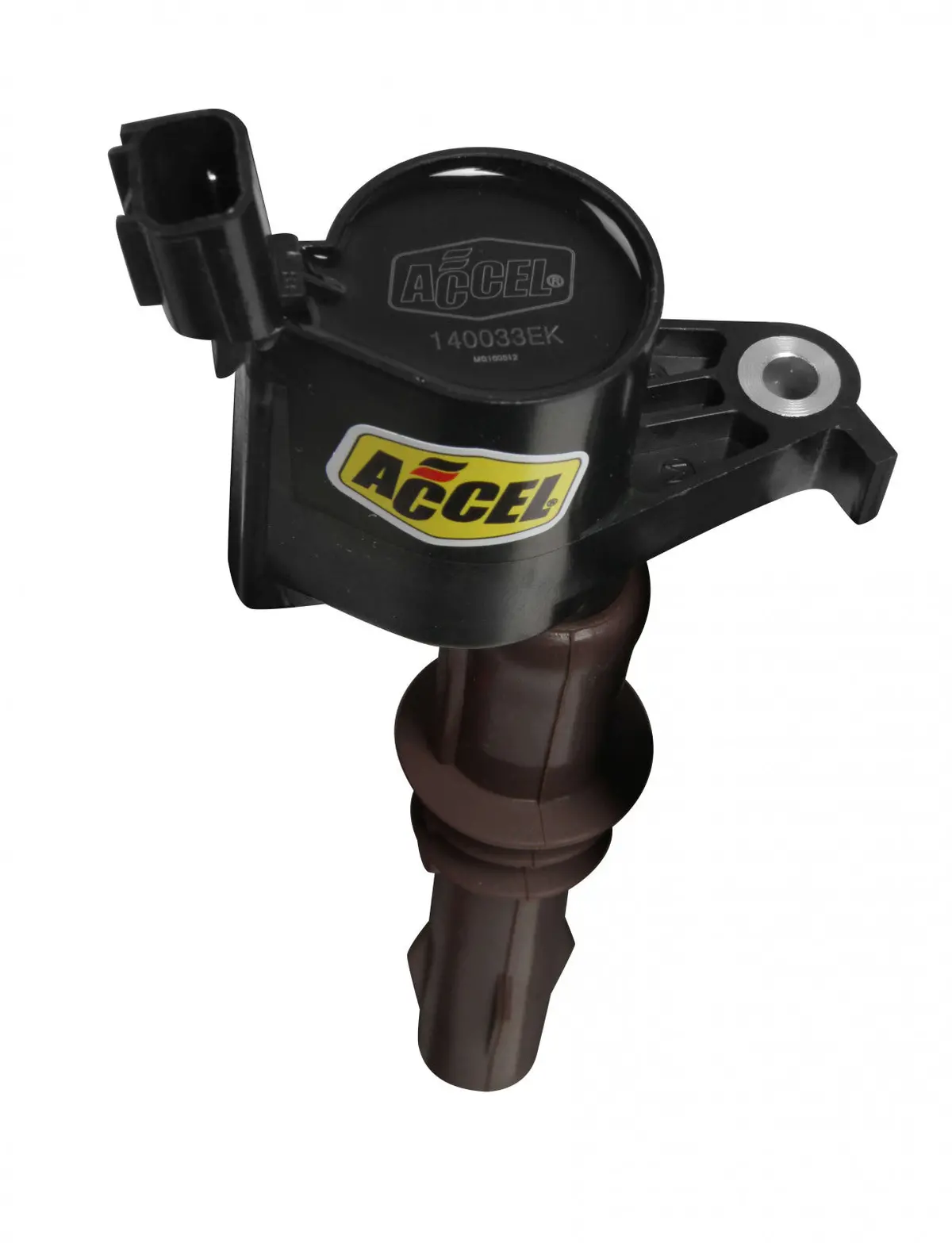 Accel Ignition Coil - Supercoil - 2008-2014 Ford  4.6L/5.4L/6.8L 3-Valve Engine, Black, Individual 1