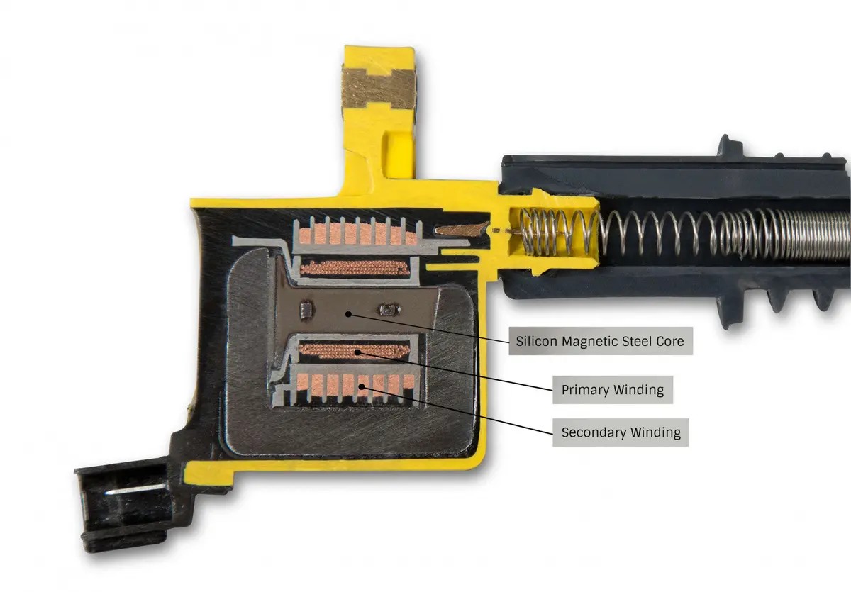Accel Ignition Coil - Supercoil - 2004-2008 Ford 4.6L/5.4L/6.8L 3-Valve Engines - Black -Individual 2