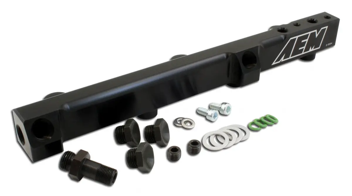 Aem High Volume Fuel Rail For Honda F22a1, F22a4, F22a6, H22a1, H22a4 & H23a1 1