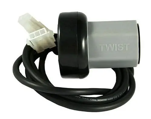 Razor 4-Wire, 2 Connector Twist Grip Throttle For The Razor E100/E125 (Versions 5-9) 1